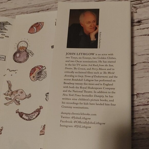 3/$13 Trumpty Dumpty Wanted a Crown by John Lightgow adult book - Picture 6 of 7